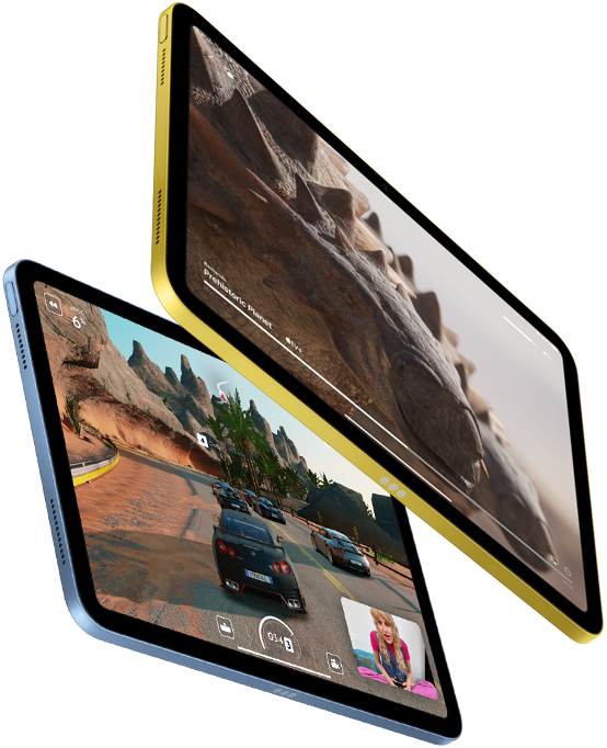 Présentation d’Apple TV+ et de l’expérience de jeu SharePlay sur iPad.